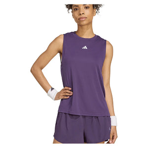 Women`s Match Tennis Tank Aurora Plum Apparel Adidas