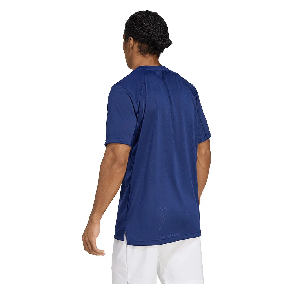 Men`s Club Tennis Top Dark Blue Apparel Adidas