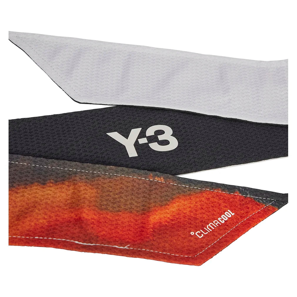 Y-3 CLIMACOOL Tennis Tieband Orbit Grey and Black Apparel Adidas