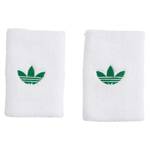 OG Tennis Wristbands L White and Green Accessories Adidas