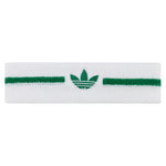 Juniors` OG Tennis Headband White and Green Accessories Adidas
