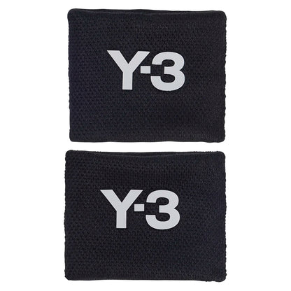 Y-3 Tennis Wristbands S Black and Orbit Grey Accessories Adidas