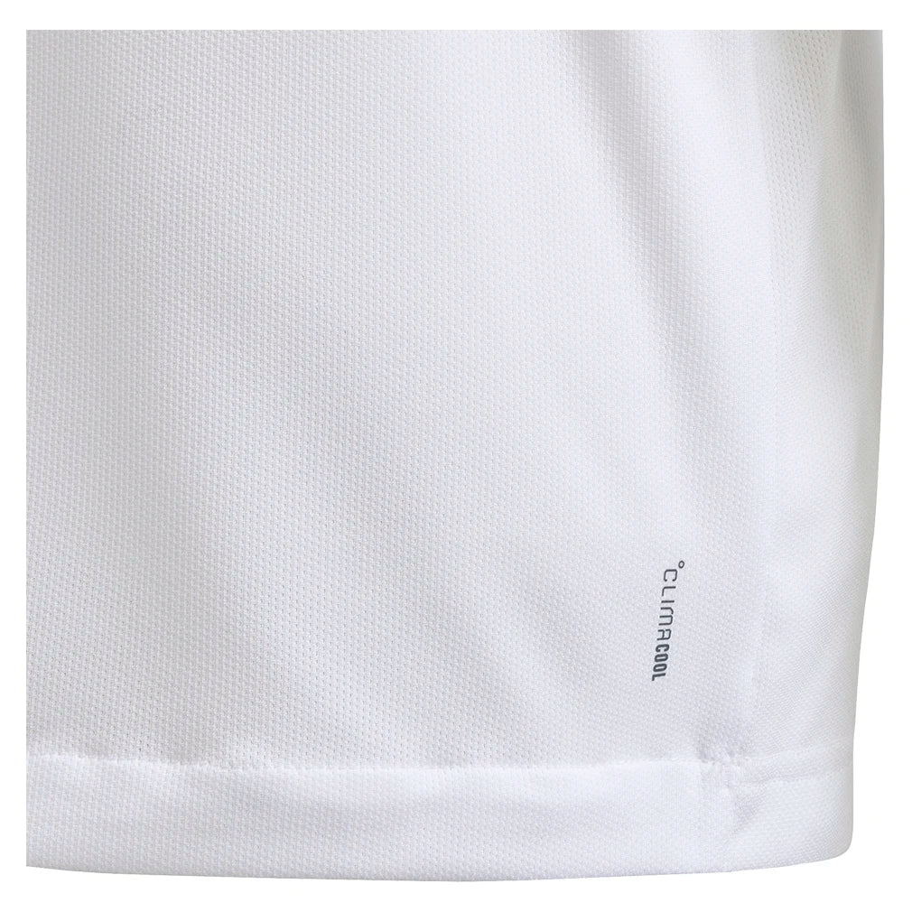 Boys` Pro Tennis Top White Apparel Adidas