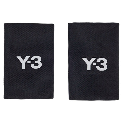 Y-3 Tennis Wristbands L Black and Orbit Grey Accessories Adidas
