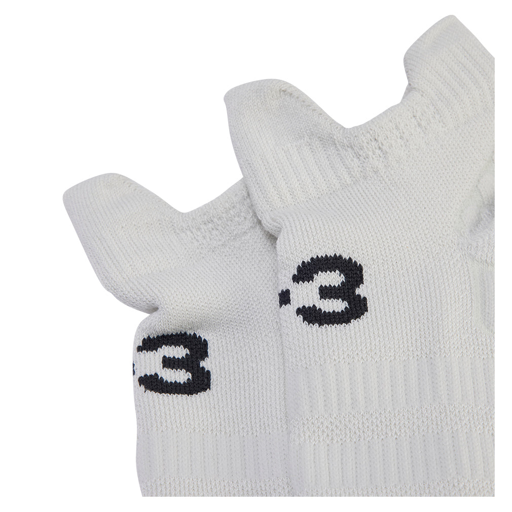 Y-3 Tennis Low Socks Orbit Grey and Black Socks Adidas