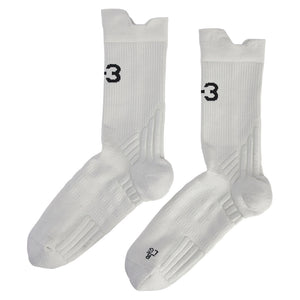 Y-3 Tennis Crew Socks Orbit Grey and Black Socks Adidas