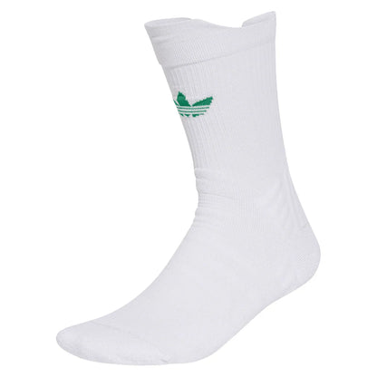OG Tennis Crew Socks White and Green Socks Adidas