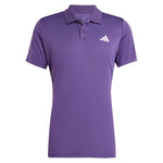 Men`s FreeLift Tennis Polo Aurora Plum Apparel Adidas