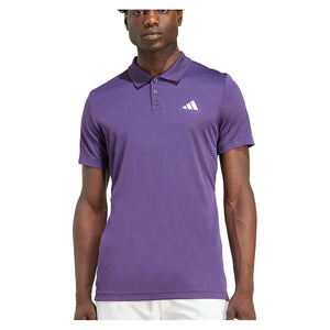 Men`s FreeLift Tennis Polo Aurora Plum Apparel Adidas