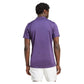 Men`s FreeLift Tennis Polo Aurora Plum Apparel Adidas