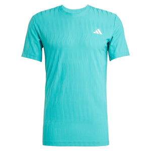 Men`s FreeLift Tennis Top Pure Teal Apparel Adidas