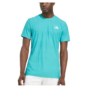 Men`s FreeLift Tennis Top Pure Teal Apparel Adidas