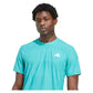 Men`s FreeLift Tennis Top Pure Teal Apparel Adidas