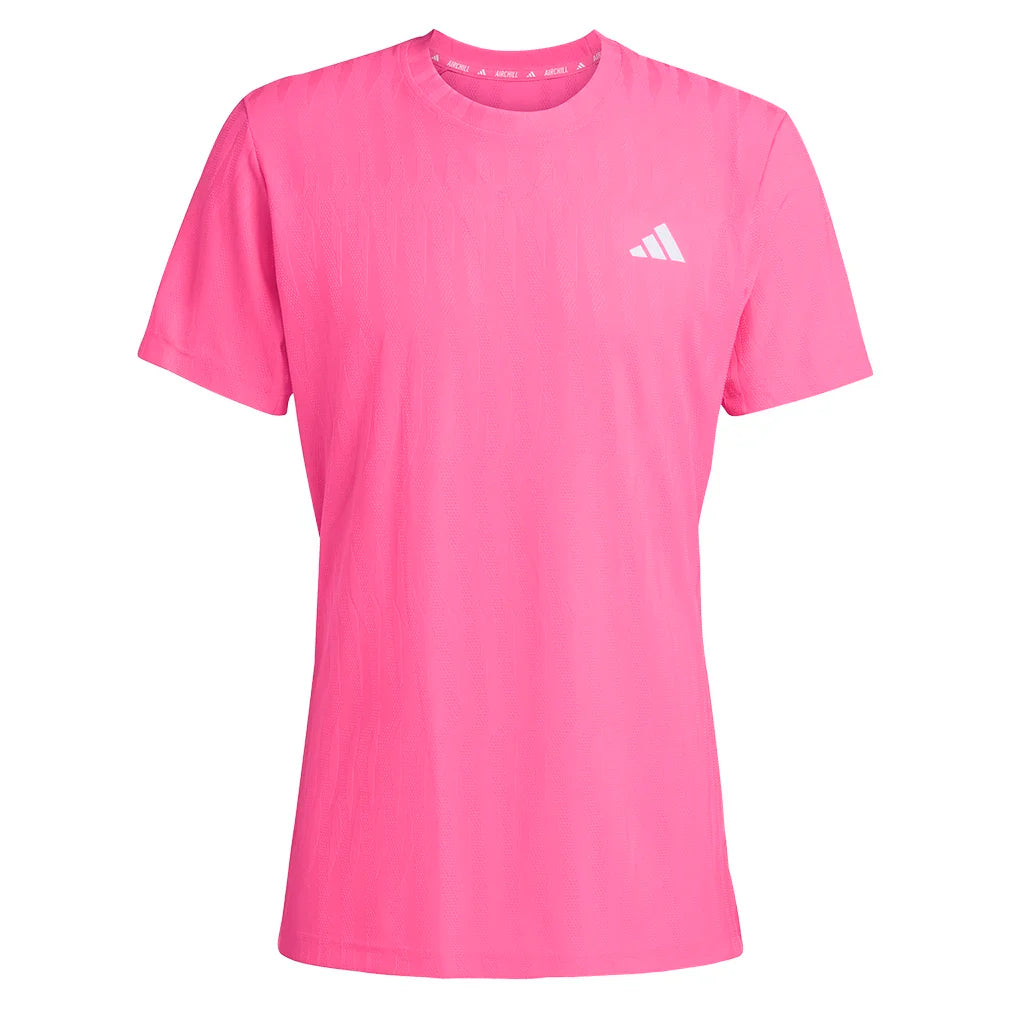 Men`s FreeLift Tennis Top Lucid Pink Apparel Adidas