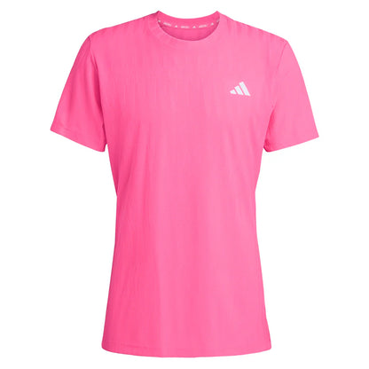 Men`s FreeLift Tennis Top Lucid Pink Apparel Adidas