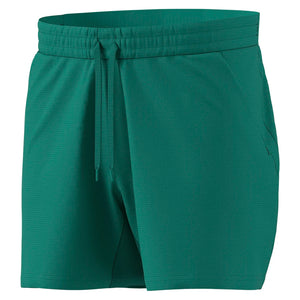 Men`s Ergo 5 Inch Tennis Shorts Pure Teal Apparel Adidas