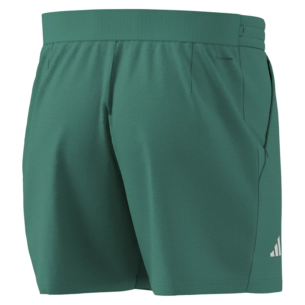 Men`s Ergo 5 Inch Tennis Shorts Pure Teal Apparel Adidas