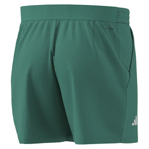 Men`s Ergo 5 Inch Tennis Shorts Pure Teal Apparel Adidas