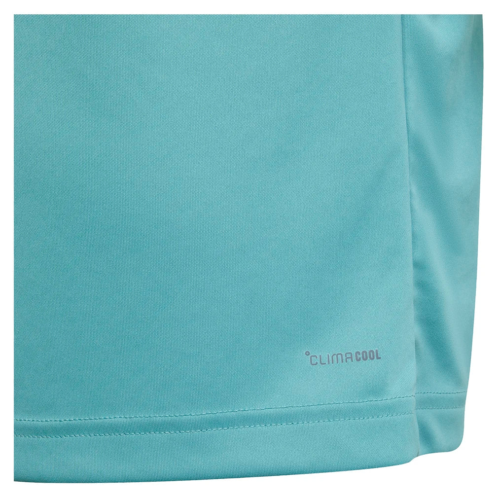 Boys` Club 3-Stripe Tennis Tee Powder Teal Apparel Adidas