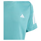 Boys` Club 3-Stripe Tennis Tee Powder Teal Apparel Adidas