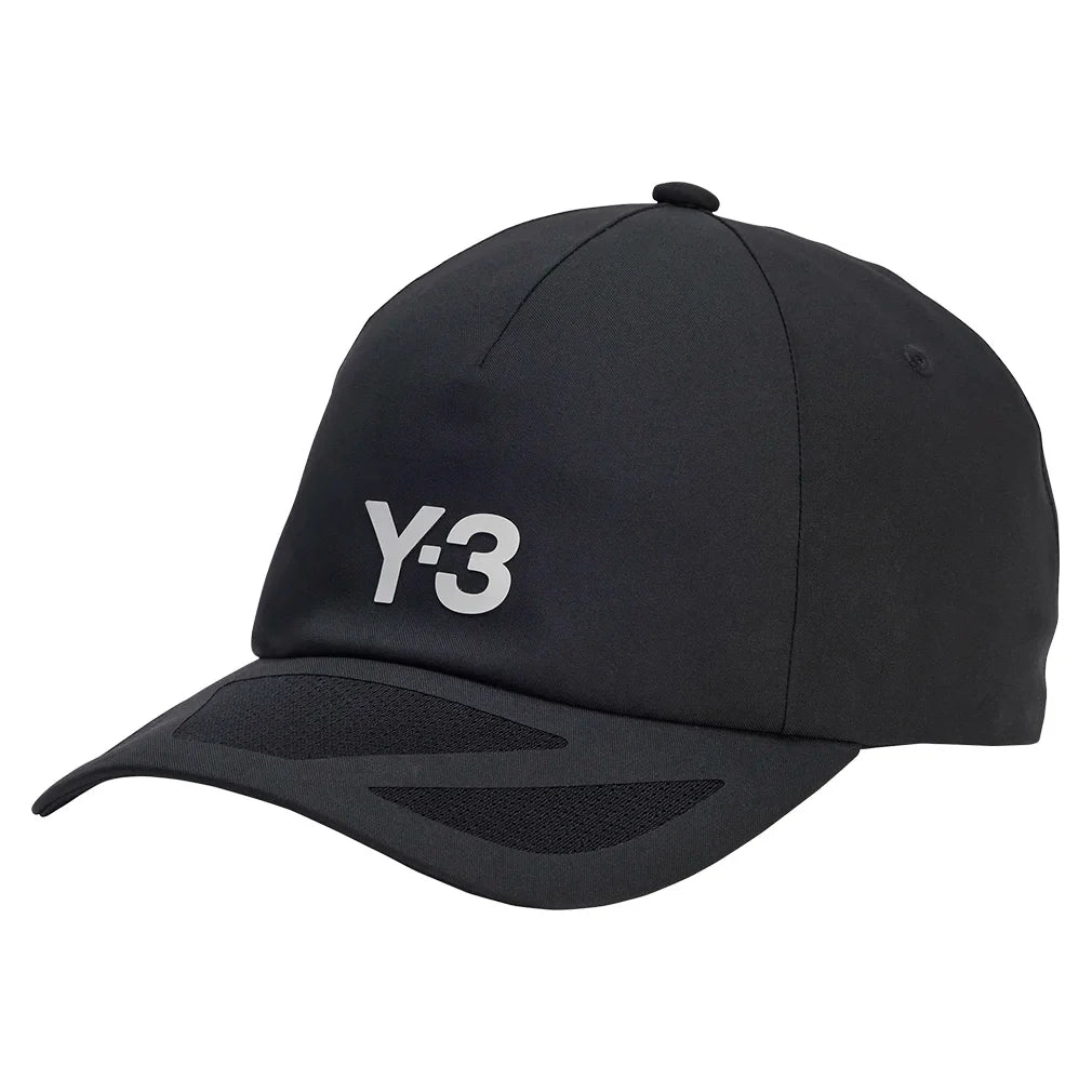 Y-3 CLIMACOOL Tennis Cap Black and Orbit Grey Apparel Adidas