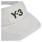 Y-3 CLIMACOOL Tennis Visor Orbit Grey and Black Apparel Adidas