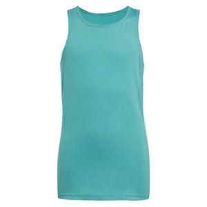 Girls` Club Tennis Tank Powder Teal Apparel Adidas