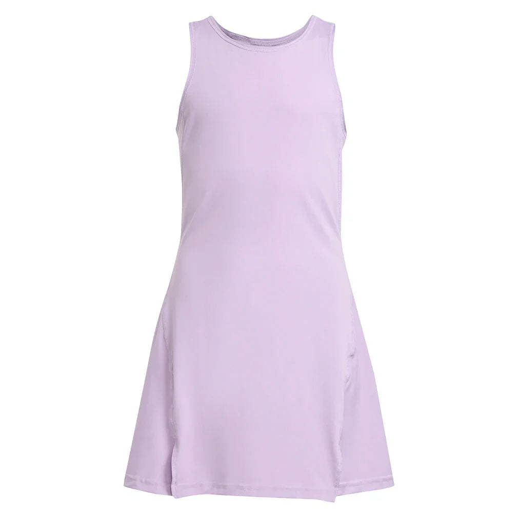Girls` Club Tennis Dress Powder Plum Apparel Adidas
