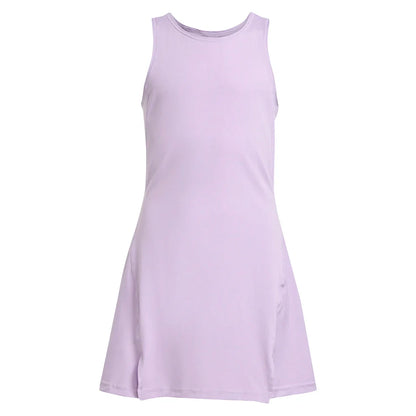 Girls` Club Tennis Dress Powder Plum Apparel Adidas