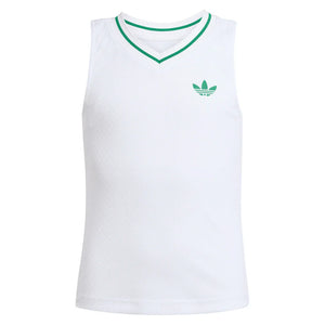 Girls` Pro Tennis Tank White Apparel Adidas