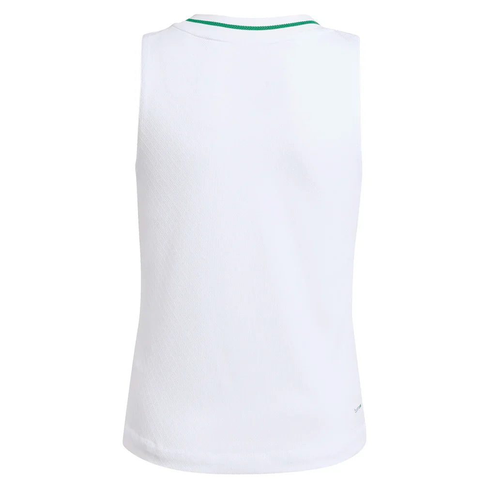 Girls` Pro Tennis Tank White Apparel Adidas