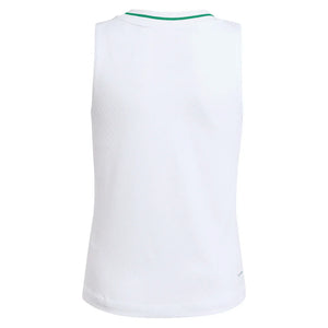 Girls` Pro Tennis Tank White Apparel Adidas
