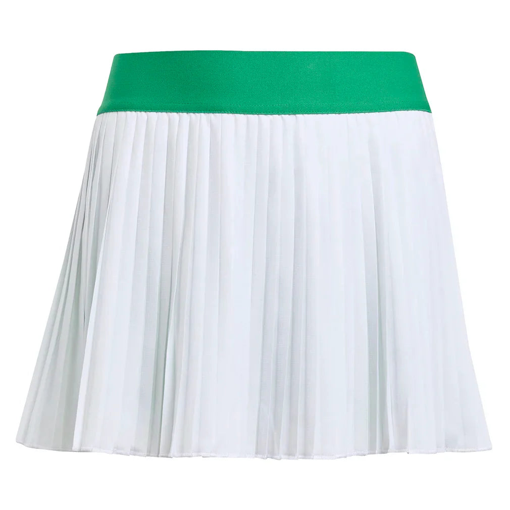 Girls` Pro Tennis Skort White Apparel Adidas