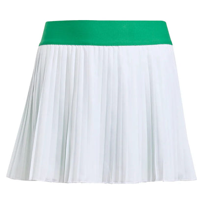 Girls` Pro Tennis Skort White Apparel Adidas