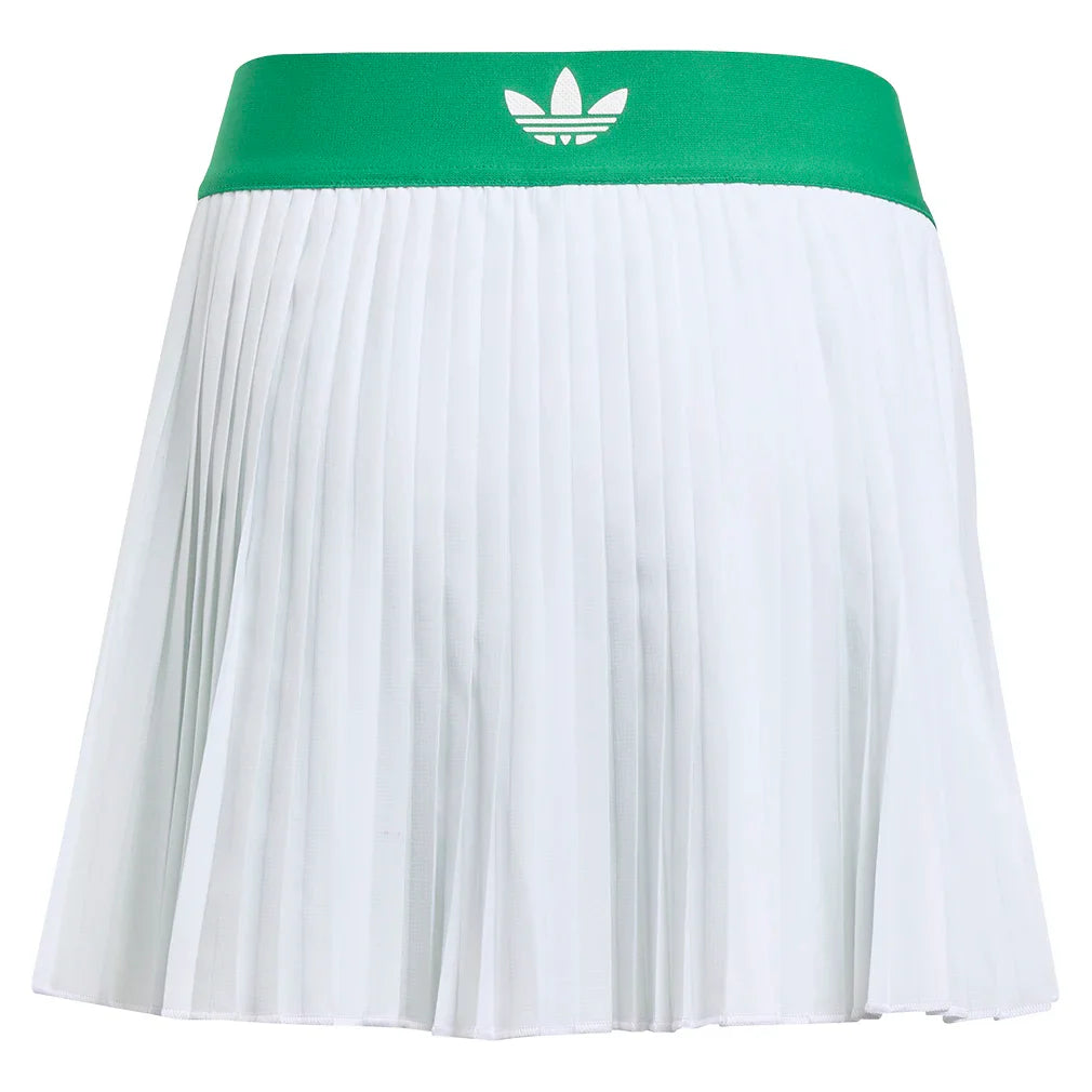 Girls` Pro Tennis Skort White Apparel Adidas