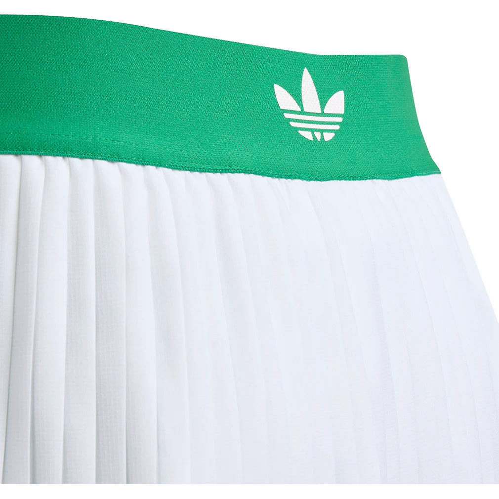 Girls` Pro Tennis Skort White Apparel Adidas