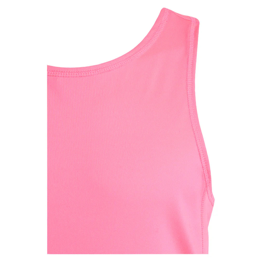 Girls` Club Tennis Tank Lucid Pink Apparel Adidas