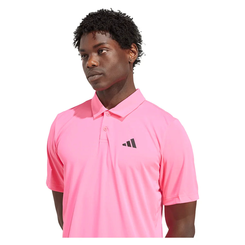 Men`s Club Tennis Polo Lucid Pink Apparel Adidas
