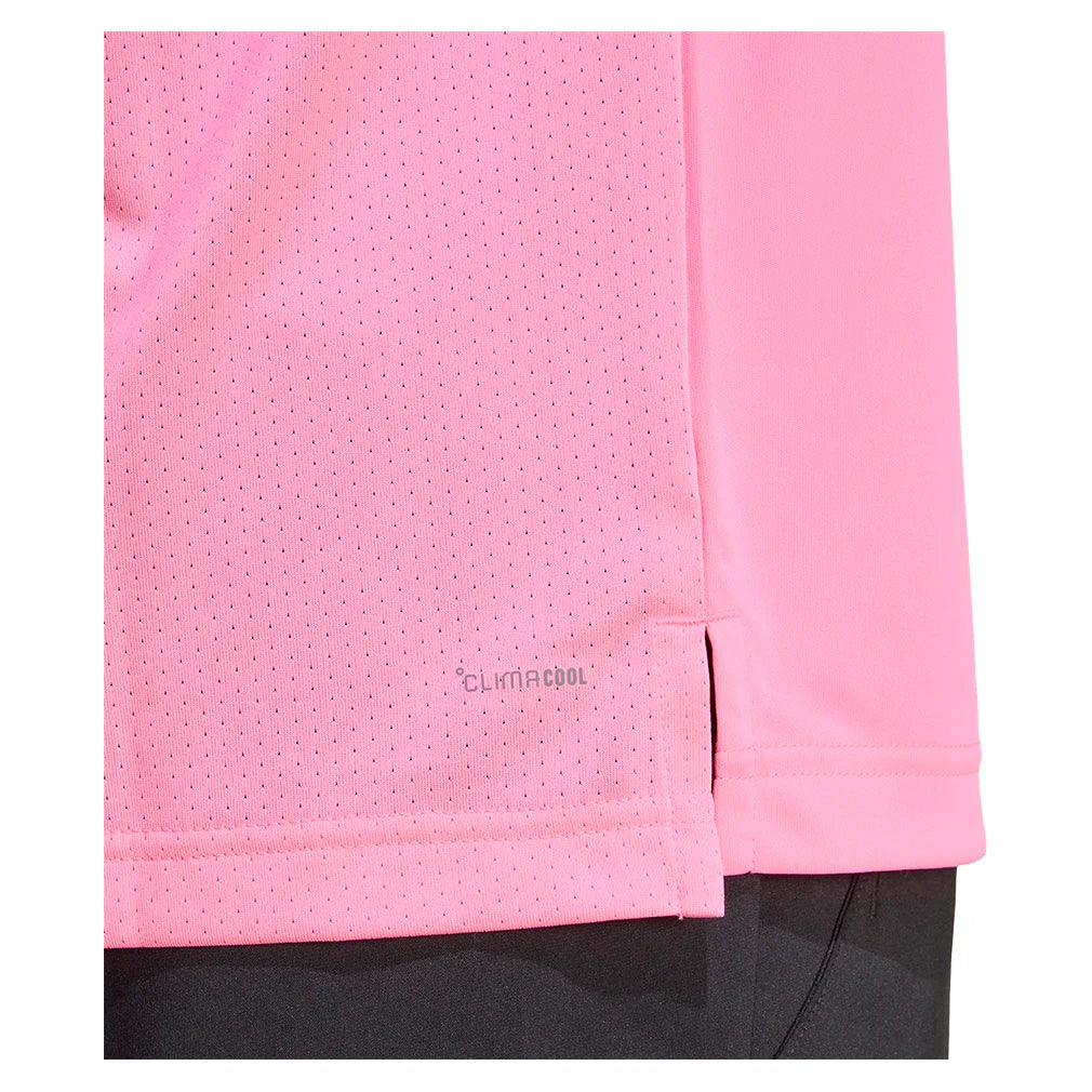 Men`s Club Tennis Polo Lucid Pink Apparel Adidas