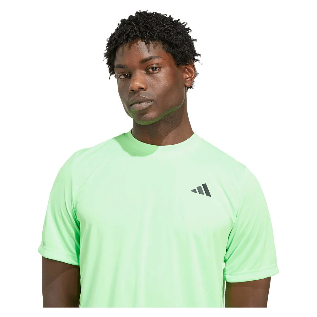 Men`s Club Tennis Top Lime Burst Apparel Adidas