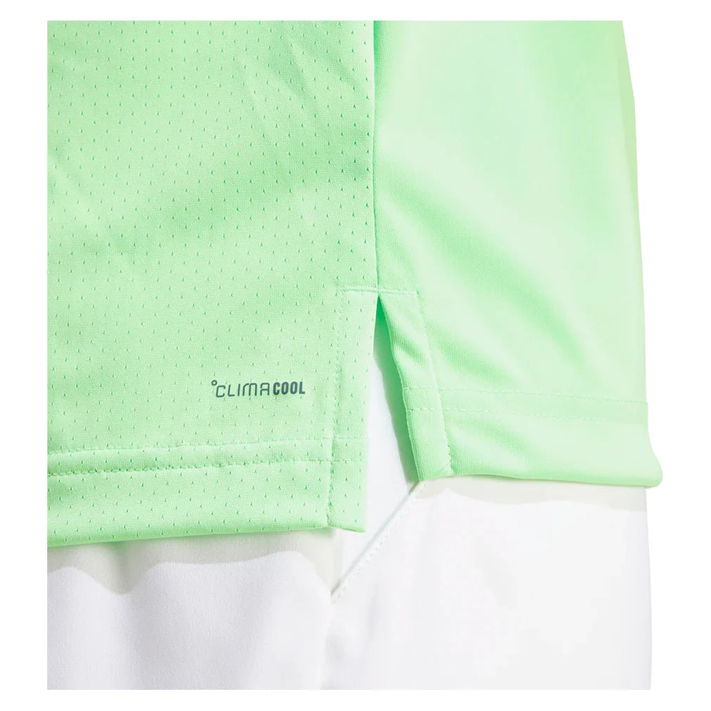 Men`s Club Tennis Top Lime Burst Apparel Adidas