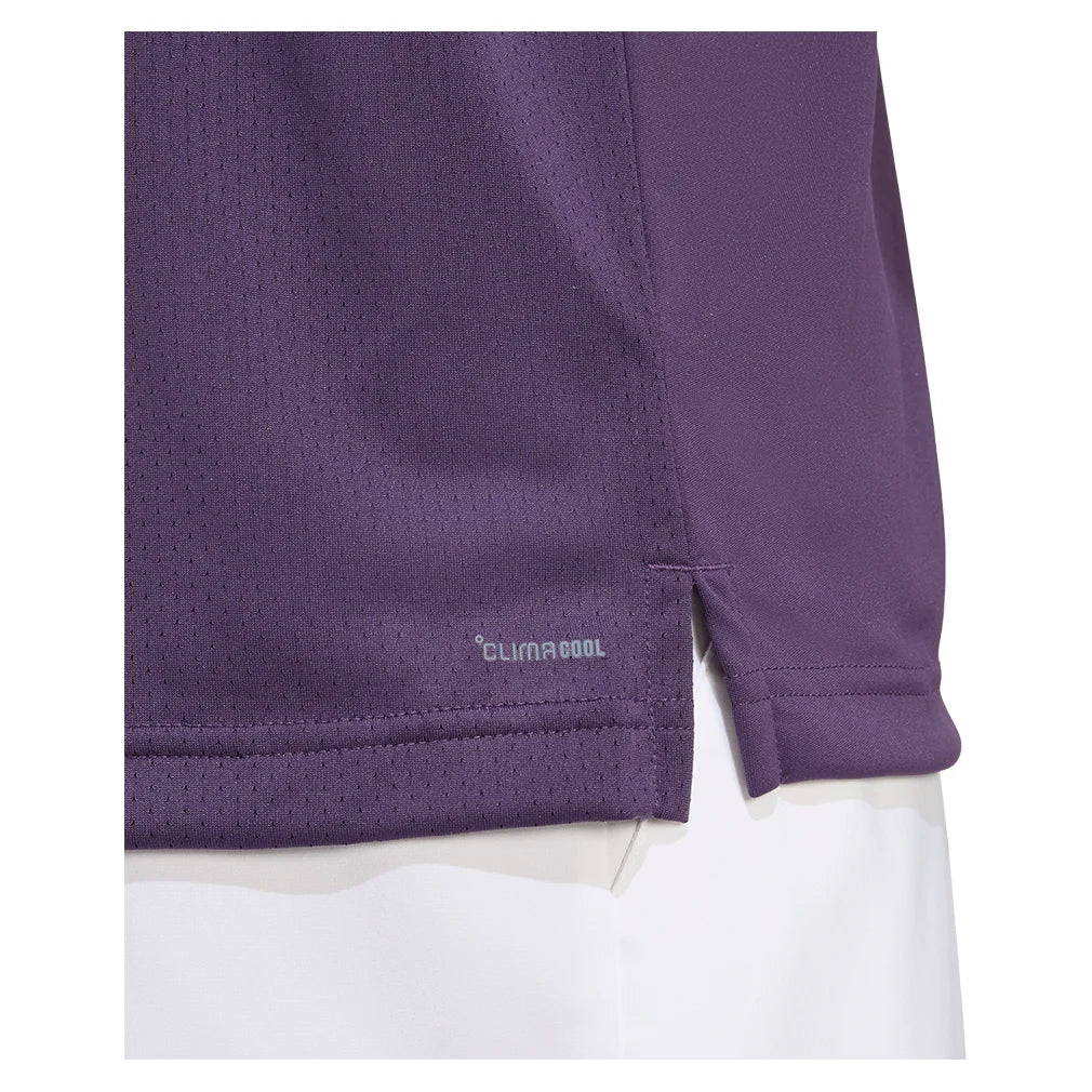 Men`s Club Tennis Top Aurora Plum Apparel Adidas