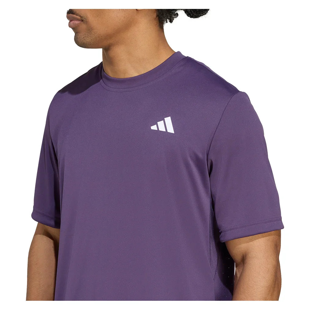 Men`s Club Tennis Top Aurora Plum Apparel Adidas