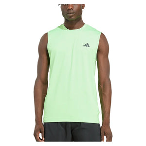 Men's Club Tennis Tank Lime Burst Apparel Adidas