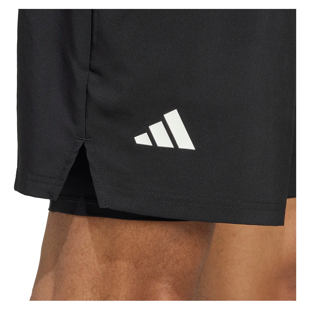 Men`s Club 2in1 Tennis Short Black Apparel Adidas