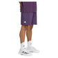 Men`s Club 3 Stripes 9 Inch Tennis Short Aurora Plum Apparel Adidas