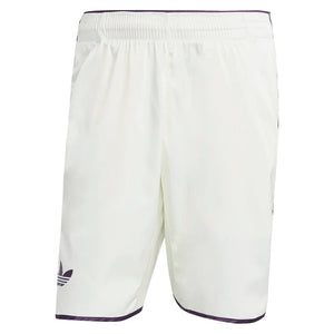 Men`s Pro Ergo 9 Inch Tennis Shorts Off White Apparel Adidas