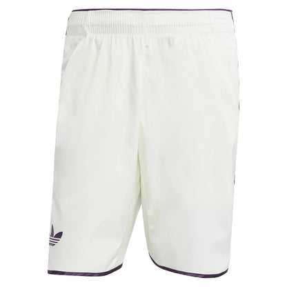 Men`s Pro Ergo 9 Inch Tennis Shorts Off White Apparel Adidas