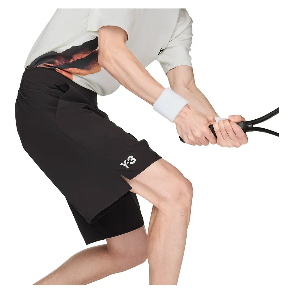 Men`s Y-3 Ergo Tennis Short Black Apparel Adidas
