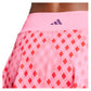 Women`s Club Graphic Tennis Skort Lucid Pink and Better Scarlet Apparel Adidas